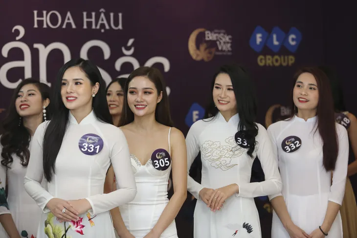 Bạn gái Trọng Đại gây chú ý tại sơ khảo Hoa hậu Bản sắc Việt toàn cầu 2019 - Ảnh 9. Bạn gái Trọng Đại gây chú ý tại sơ khảo Hoa hậu Bản sắc Việt toàn cầu 2019 - Ảnh 9.