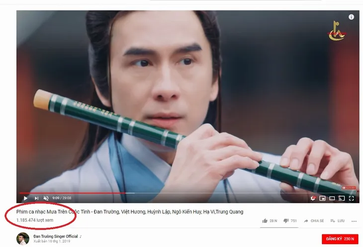 Đan Trường thắng lớn với phim ngắn MV Mưa trên cuộc tình - Ảnh 1. Đan Trường thắng lớn với phim ngắn MV Mưa trên cuộc tình - Ảnh 1.