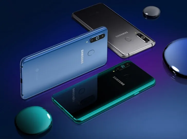 Samsung ra mắt Galaxy A9 Pro (2019) với màn hình khuyên tai - Ảnh 1. Samsung ra mắt Galaxy A9 Pro (2019) với màn hình khuyên tai - Ảnh 1.