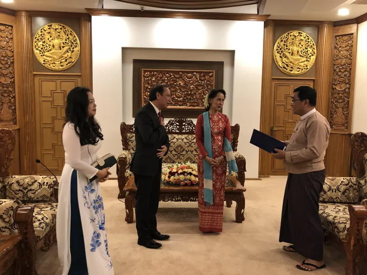 Chính phủ Việt Nam hỗ trợ Chính phủ Myanmar 100.000 USD - Ảnh 1. Chính phủ Việt Nam hỗ trợ Chính phủ Myanmar 100.000 USD - Ảnh 1.