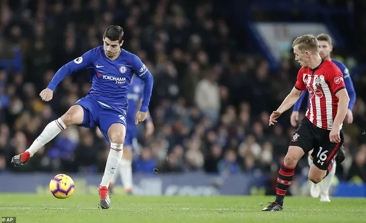 VIDEO, Chelsea 0-0 Southampton: Chia điểm đáng tiếc! - Ảnh 2. VIDEO, Chelsea 0-0 Southampton: Chia điểm đáng tiếc! - Ảnh 2.