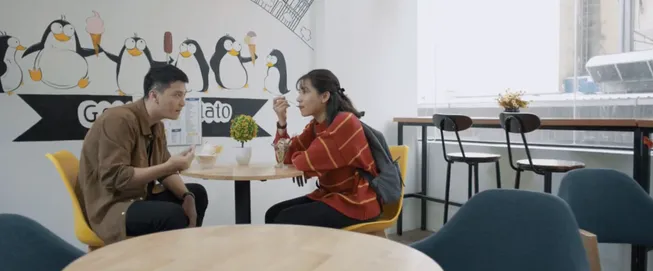 Chạy trốn thanh xuân - Tập 13: An (Lưu Đê Ly) đứng chôn chân chứng kiến gia đình tình cũ hạnh phúc - Ảnh 1. Chạy trốn thanh xuân - Tập 13: An (Lưu Đê Ly) đứng chôn chân chứng kiến gia đình tình cũ hạnh phúc - Ảnh 1.