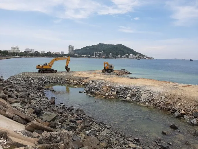 Họp báo thông tin về dự án lấp biển làm thủy cung tại tỉnh Bà Rịa - Vũng Tàu - Ảnh 1. Họp báo thông tin về dự án lấp biển làm thủy cung tại tỉnh Bà Rịa - Vũng Tàu - Ảnh 1.