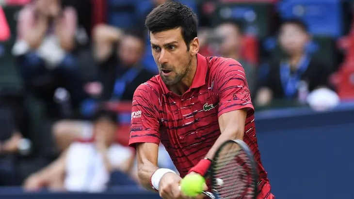 Novak Djokovic bất ngờ dừng bước tại tứ kết Thượng Hải Masters 2019 - Ảnh 1. Novak Djokovic bất ngờ dừng bước tại tứ kết Thượng Hải Masters 2019 - Ảnh 1.
