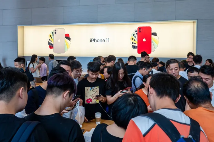 Người Trung Quốc đang yêu iPhone hơn bao giờ hết - Ảnh 1. Người Trung Quốc đang yêu iPhone hơn bao giờ hết - Ảnh 1.