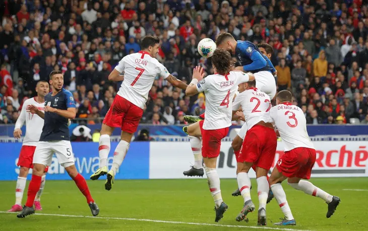 ĐT Pháp 1-1 ĐT Thổ Nhĩ Kỳ: Ngôi đầu không đổi! (Bảng H, Vòng loại EURO 2020) - Ảnh 1. ĐT Pháp 1-1 ĐT Thổ Nhĩ Kỳ: Ngôi đầu không đổi! (Bảng H, Vòng loại EURO 2020) - Ảnh 1.