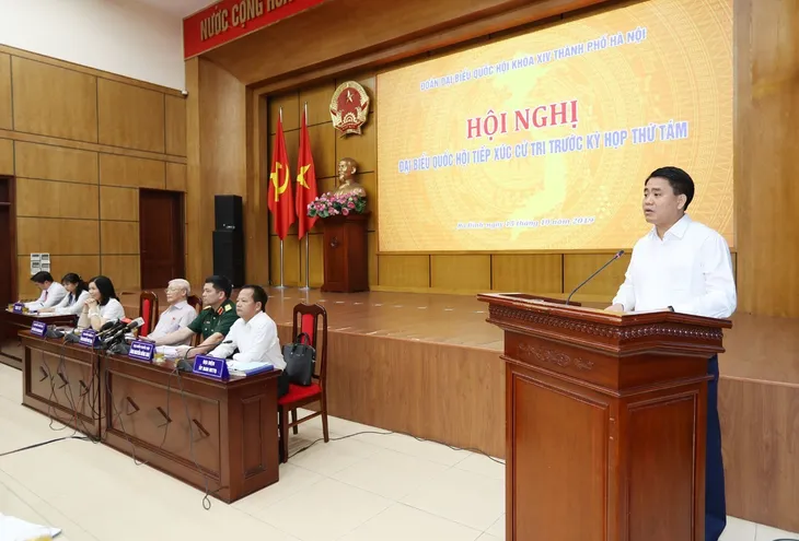Tổng Bí thư, Chủ tịch nước tiếp xúc cử tri thành phố Hà Nội - Ảnh 4.