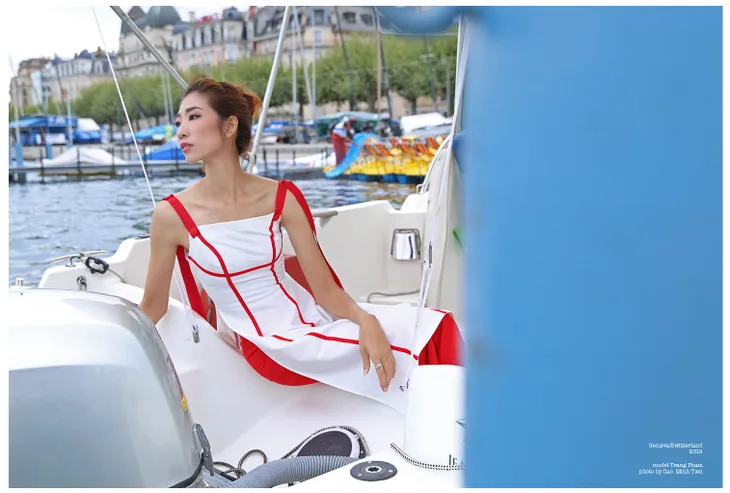 NTK Cao Minh Tiến sang Thụy Sĩ thực hiện bộ ảnh BST áo dài mới - Ảnh 5. NTK Cao Minh Tiến sang Thụy Sĩ thực hiện bộ ảnh BST áo dài mới - Ảnh 5.