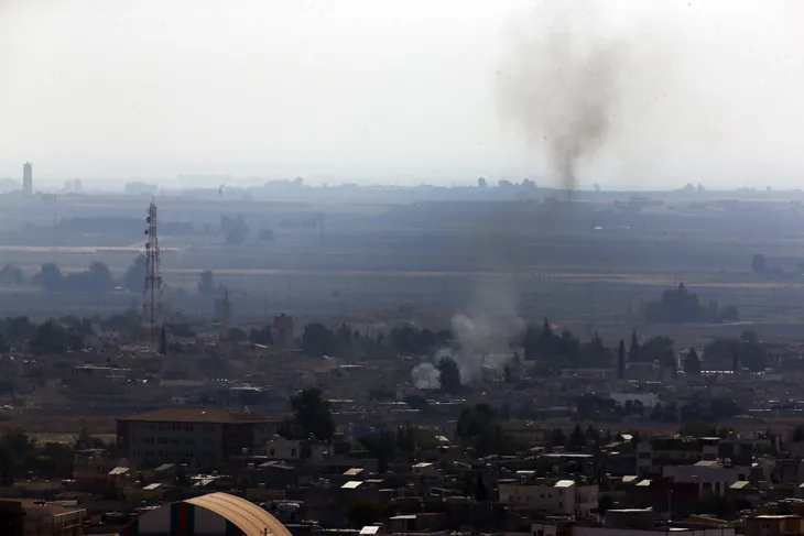 Thổ Nhĩ Kỳ nối lại chiến dịch quân sự tại miền Bắc Syria - Ảnh 1. Thổ Nhĩ Kỳ nối lại chiến dịch quân sự tại miền Bắc Syria - Ảnh 1.