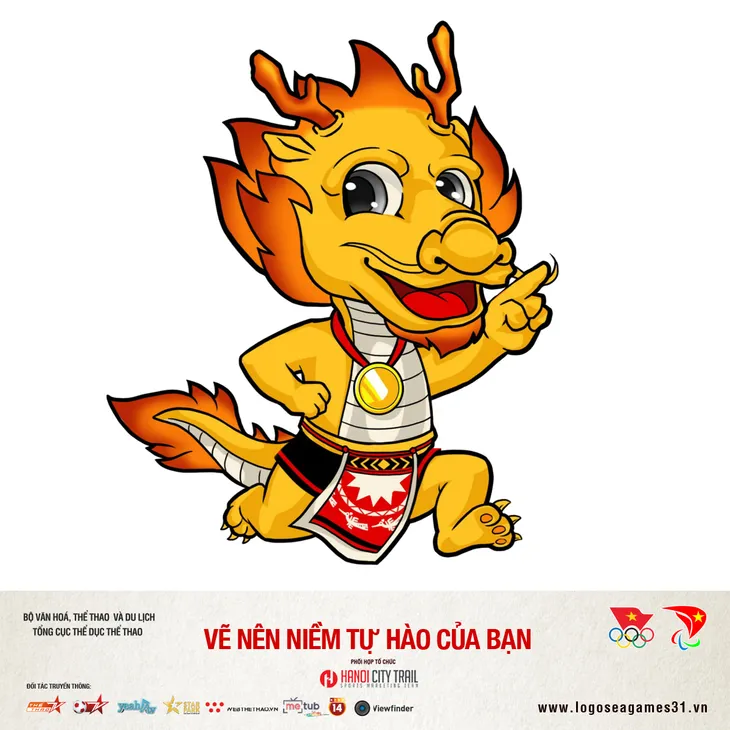 Chú chó Vàng được bầu chọn là bài thi linh vật SEA Games 31 được yêu thích nhất - Ảnh 7. Chú chó Vàng được bầu chọn là bài thi linh vật SEA Games 31 được yêu thích nhất - Ảnh 7.
