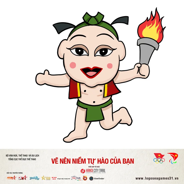 Chú chó Vàng được bầu chọn là bài thi linh vật SEA Games 31 được yêu thích nhất - Ảnh 3. Chú chó Vàng được bầu chọn là bài thi linh vật SEA Games 31 được yêu thích nhất - Ảnh 3.
