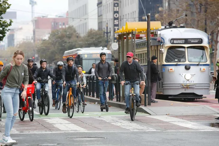 Khu phố nhộn nhịp nhất San Francisco sẽ cấm ô tô từ năm 2020 - Ảnh 1. Khu phố nhộn nhịp nhất San Francisco sẽ cấm ô tô từ năm 2020 - Ảnh 1.