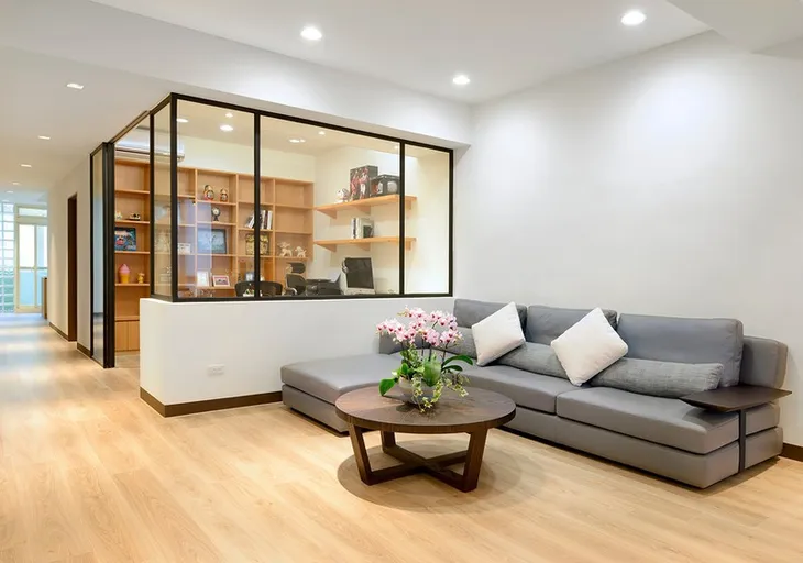 Cải tạo căn hộ 132m2 thành không gian sống hiện đại - Ảnh 4.