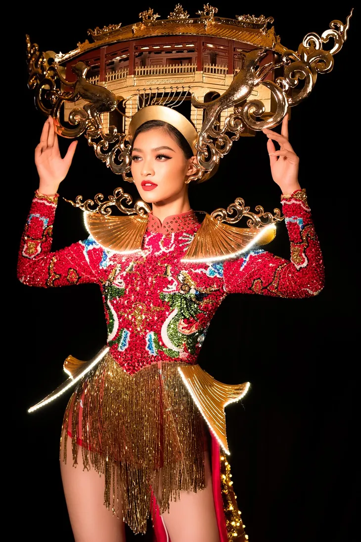 Lộ diện quốc phục của Á hậu Kiều Loan tại Miss Grand International 2019 - Ảnh 3. Lộ diện quốc phục của Á hậu Kiều Loan tại Miss Grand International 2019 - Ảnh 3.