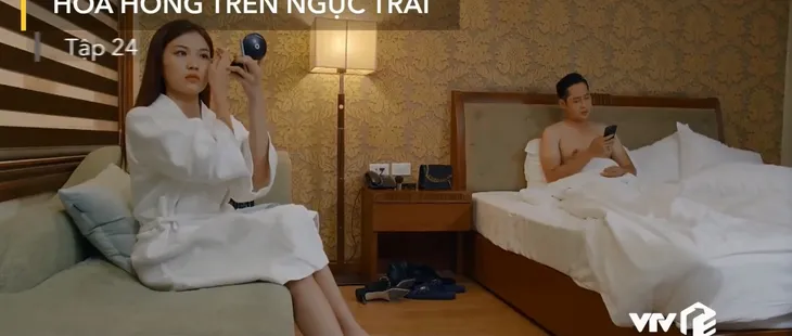Hoa hồng trên ngực trái - Tập 24: Ngủ với cấp dưới của Thái, Trà phải chịu cảnh không công - Ảnh 1. Hoa hồng trên ngực trái - Tập 24: Ngủ với cấp dưới của Thái, Trà phải chịu cảnh không công - Ảnh 1.
