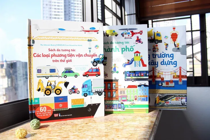 Sách đa tương tác giúp kích thích phát triển đa giác quan ở trẻ - Ảnh 1. Sách đa tương tác giúp kích thích phát triển đa giác quan ở trẻ - Ảnh 1.