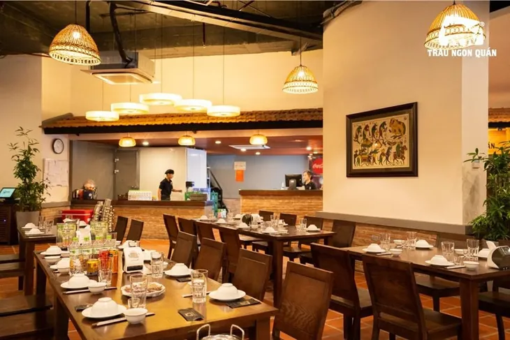 Trải nghiệm ấn tượng tại nhà hàng với không gian độc đáo đất Hà Thành - Ảnh 4. Trải nghiệm ấn tượng tại nhà hàng với không gian độc đáo đất Hà Thành - Ảnh 4.