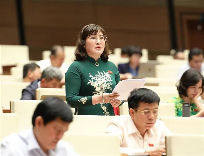 Nhiều ĐBQH tán thành chủ trương giảm cán bộ cấp phó nhưng cần phù hợp với thực tế - Ảnh 2. Nhiều ĐBQH tán thành chủ trương giảm cán bộ cấp phó nhưng cần phù hợp với thực tế - Ảnh 2.
