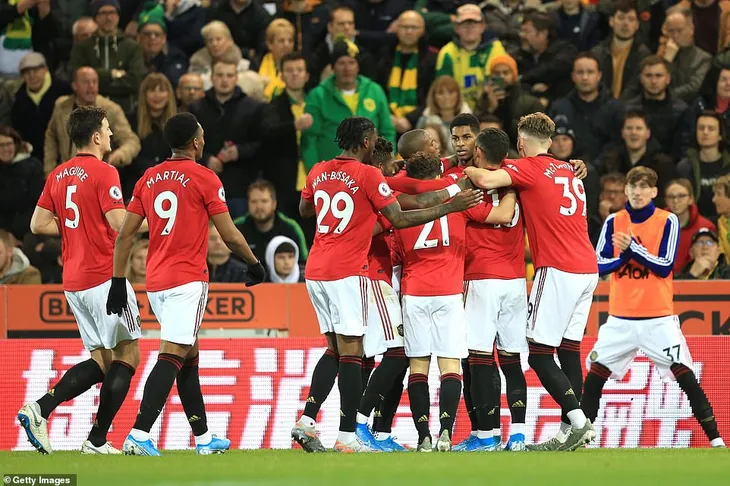 Norwich 1-3 Manchester United: 2 lần đá hỏng penalty, Man Utd vẫn giành trọn 3 điểm - Ảnh 5. Norwich 1-3 Manchester United: 2 lần đá hỏng penalty, Man Utd vẫn giành trọn 3 điểm - Ảnh 5.