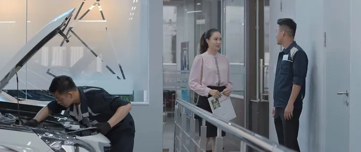 Hoa hồng trên ngực trái - Tập 25: Khuê tươi roi rói trong ngày đầu đến chỗ Bảo làm việc - Ảnh 3. Hoa hồng trên ngực trái - Tập 25: Khuê tươi roi rói trong ngày đầu đến chỗ Bảo làm việc - Ảnh 3.