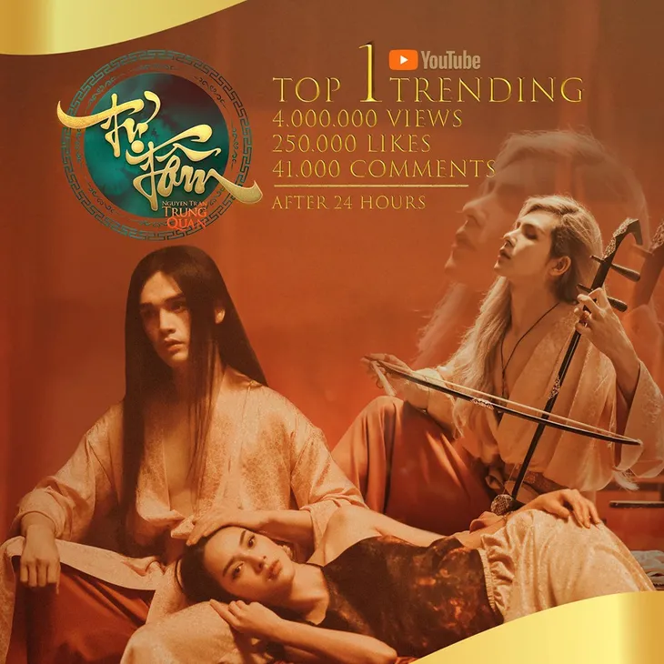 MV đồng tính của Nguyễn Trần Trung Quân giành vị trí số 1 top trending của Youtube Việt - Ảnh 1. MV đồng tính của Nguyễn Trần Trung Quân giành vị trí số 1 top trending của Youtube Việt - Ảnh 1.