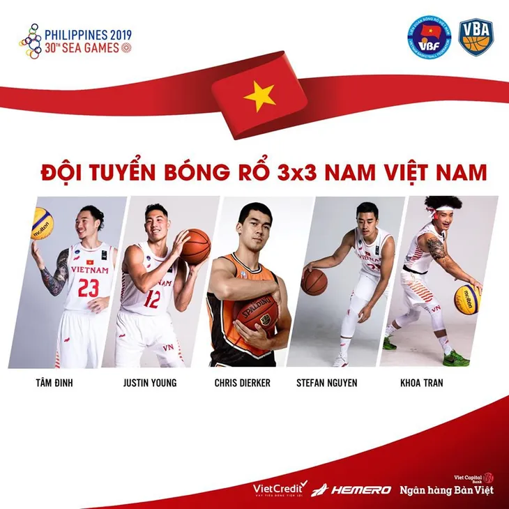Đội tuyển bóng rổ Việt Nam lên danh sách sơ bộ dự SEA Games 30 - Ảnh 3. Đội tuyển bóng rổ Việt Nam lên danh sách sơ bộ dự SEA Games 30 - Ảnh 3.