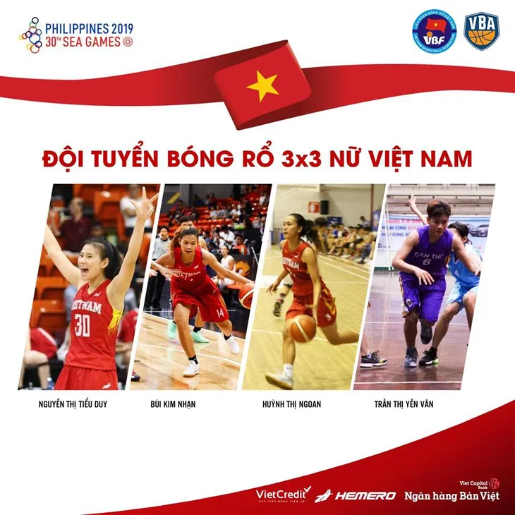 Đội tuyển bóng rổ Việt Nam lên danh sách sơ bộ dự SEA Games 30 - Ảnh 2. Đội tuyển bóng rổ Việt Nam lên danh sách sơ bộ dự SEA Games 30 - Ảnh 2.