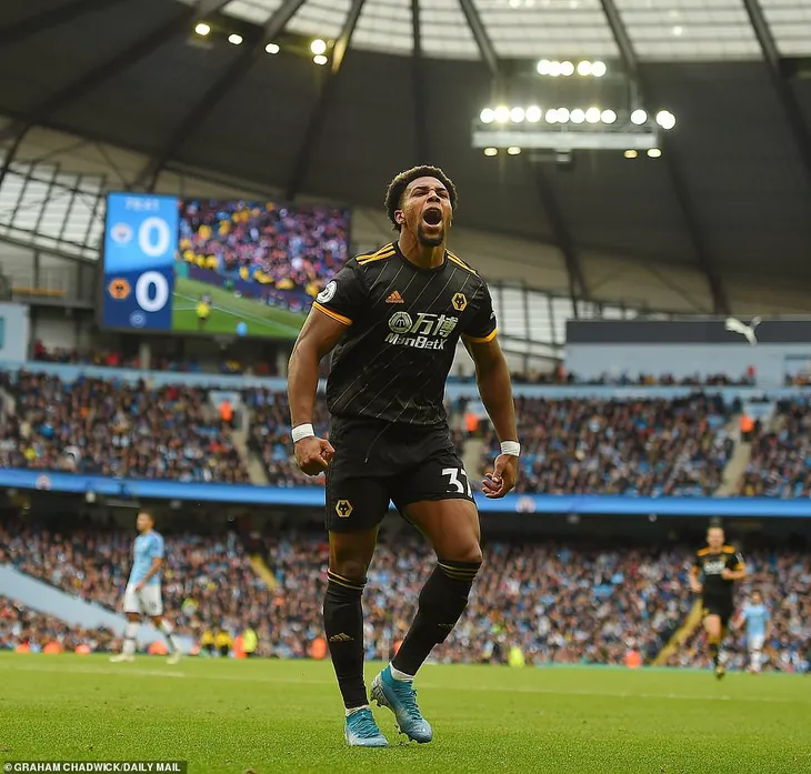 Manchester City 0-2 Wolverhampton: Người hùng Adama Traore - Ảnh 1. Manchester City 0-2 Wolverhampton: Người hùng Adama Traore - Ảnh 1.