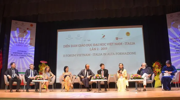 Đại diện 40 trường đại học tham dự Diễn đàn giáo dục đại học Việt Nam - Italy - Ảnh 1. Đại diện 40 trường đại học tham dự Diễn đàn giáo dục đại học Việt Nam - Italy - Ảnh 1.