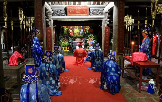 Nhiều hoạt động văn hóa trong lễ khai mạc Hội Thu chùa Keo năm 2019 - Ảnh 1. Nhiều hoạt động văn hóa trong lễ khai mạc Hội Thu chùa Keo năm 2019 - Ảnh 1.