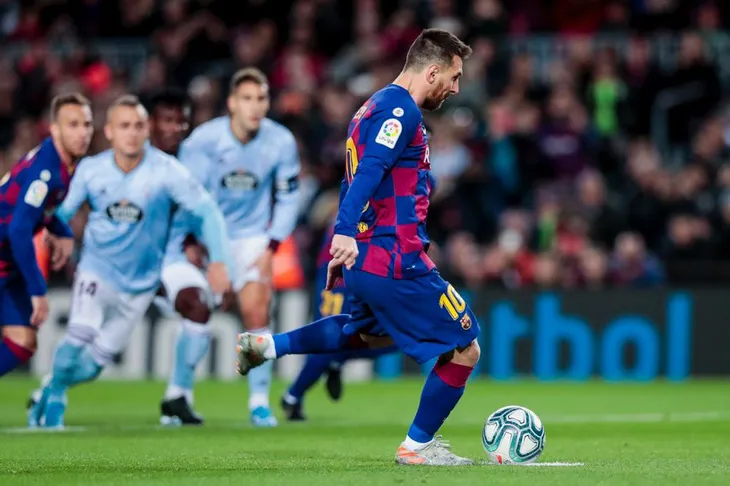 Barcelona 4-1 Celta Vigo: Messi lập hat-trick, Barca dẫn đầu La Liga - Ảnh 3.