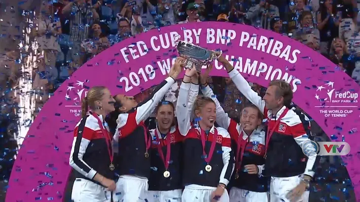 ĐT Pháp vô địch Giải quần vợt đồng đội nữ thế giới Fed Cup 2019 - Ảnh 2. ĐT Pháp vô địch Giải quần vợt đồng đội nữ thế giới Fed Cup 2019 - Ảnh 2.