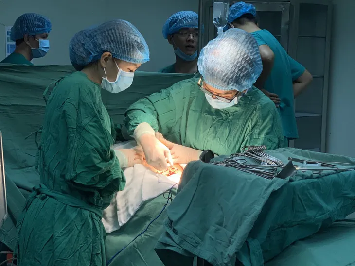 Cứu sống một sản phụ sắp sinh bị sốt xuất huyết nặng - Ảnh 1.