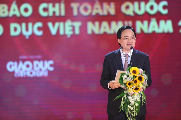Báo điện tử VTV News giành giải Ba giải Báo chí toàn quốc Vì sự nghiệp giáo dục Việt Nam - Ảnh 1. Báo điện tử VTV News giành giải Ba giải Báo chí toàn quốc Vì sự nghiệp giáo dục Việt Nam - Ảnh 1.