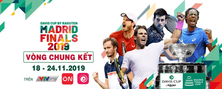 Thỏa đam mê quần vợt cùng Davis Cup 2019 trên VTVcab - Ảnh 1. Thỏa đam mê quần vợt cùng Davis Cup 2019 trên VTVcab - Ảnh 1.