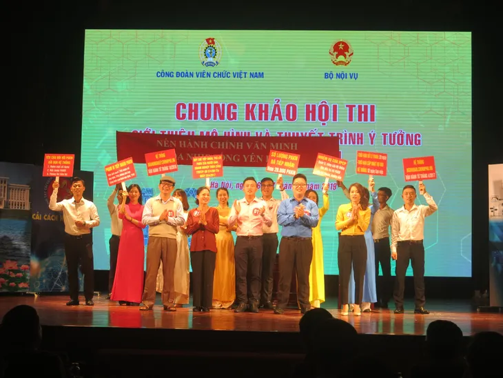 Công đoàn Đài THVN giành giải Ba Hội thi Giới thiệu mô hình và thuyết trình ý tưởng cải cách hành chính - Ảnh 1. Công đoàn Đài THVN giành giải Ba Hội thi Giới thiệu mô hình và thuyết trình ý tưởng cải cách hành chính - Ảnh 1.