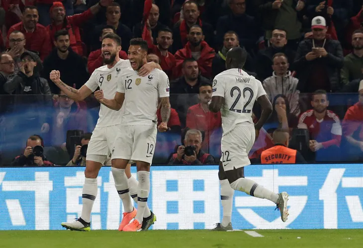 ĐT Albania 0-2 ĐT Pháp: Griezmann ghi bàn, ĐT Pháp thắng nhàn Albania - Ảnh 1. ĐT Albania 0-2 ĐT Pháp: Griezmann ghi bàn, ĐT Pháp thắng nhàn Albania - Ảnh 1.