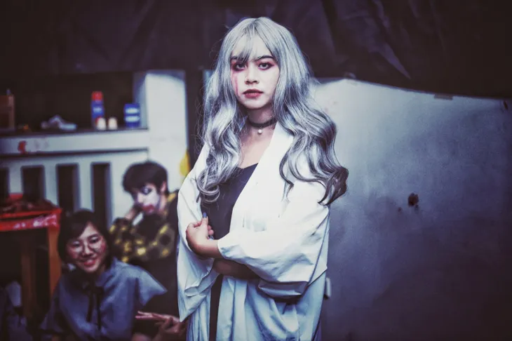 Đêm Halloween kinh dị nhất dành cho khối Pháp ngữ tại Hà Nội - Ảnh 2. Đêm Halloween kinh dị nhất dành cho khối Pháp ngữ tại Hà Nội - Ảnh 2.