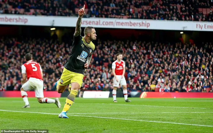 Arsenal 2-2 Southampton: Lacazette tỏa sáng, Pháo thủ thoát hiểm phút cuối - Ảnh 1. Arsenal 2-2 Southampton: Lacazette tỏa sáng, Pháo thủ thoát hiểm phút cuối - Ảnh 1.