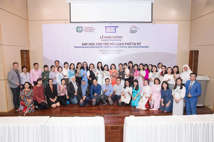 Singapore và Việt Nam hợp tác tăng cường chất lượng chương trình Giáo dục đặc biệt dành cho trẻ rối loạn phổ tự kỷ - Ảnh 3. Singapore và Việt Nam hợp tác tăng cường chất lượng chương trình Giáo dục đặc biệt dành cho trẻ rối loạn phổ tự kỷ - Ảnh 3.