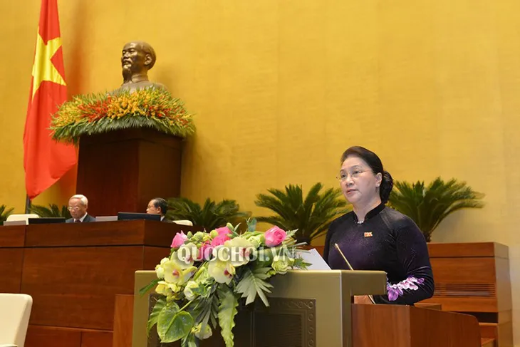 Toàn văn phát biểu bế mạc Kỳ họp thứ 8, Quốc hội khóa XIV của Chủ tịch Quốc hội Nguyễn Thị Kim Ngân - Ảnh 1. Toàn văn phát biểu bế mạc Kỳ họp thứ 8, Quốc hội khóa XIV của Chủ tịch Quốc hội Nguyễn Thị Kim Ngân - Ảnh 1.