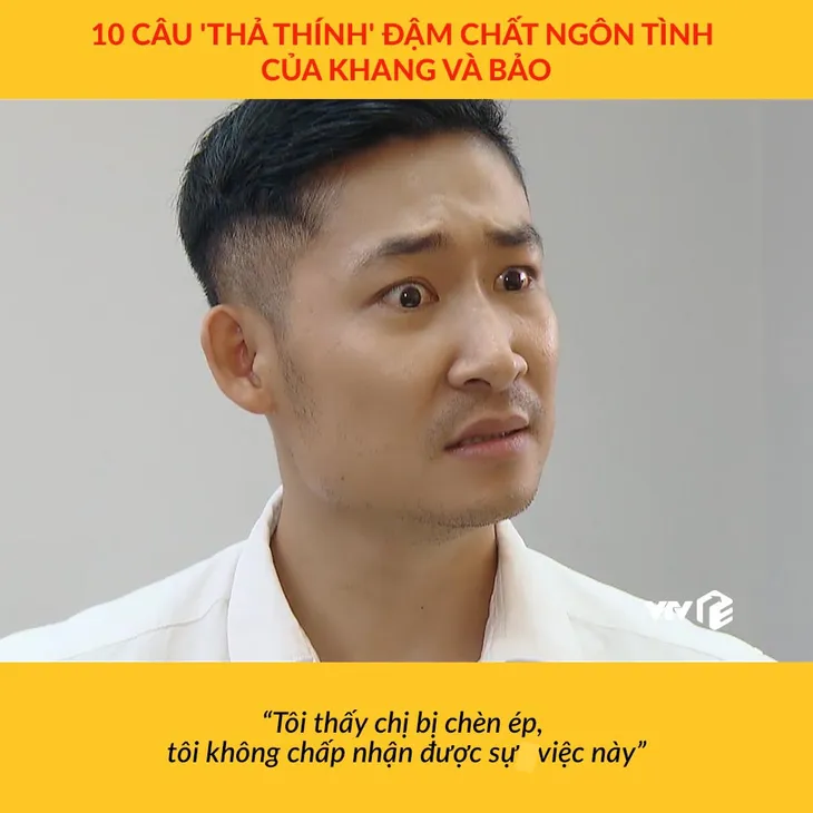 Những màn thả thính ngọt lịm của Khang và Bảo trong Hoa hồng trên ngực trái - Ảnh 1. Những màn thả thính ngọt lịm của Khang và Bảo trong Hoa hồng trên ngực trái - Ảnh 1.