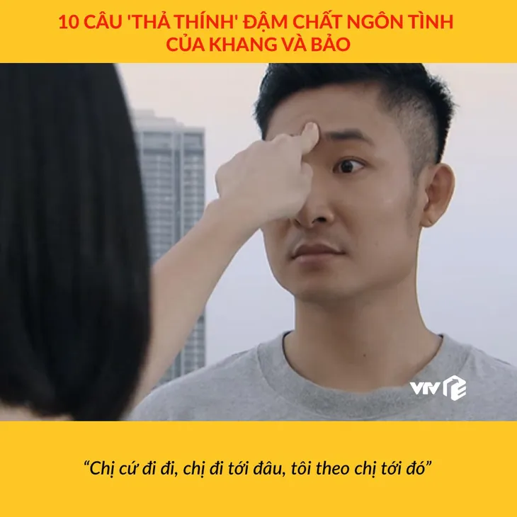 Những màn thả thính ngọt lịm của Khang và Bảo trong Hoa hồng trên ngực trái - Ảnh 3. Những màn thả thính ngọt lịm của Khang và Bảo trong Hoa hồng trên ngực trái - Ảnh 3.