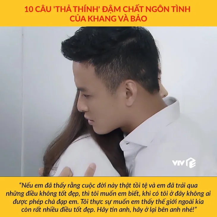 Những màn thả thính ngọt lịm của Khang và Bảo trong Hoa hồng trên ngực trái - Ảnh 7. Những màn thả thính ngọt lịm của Khang và Bảo trong Hoa hồng trên ngực trái - Ảnh 7.