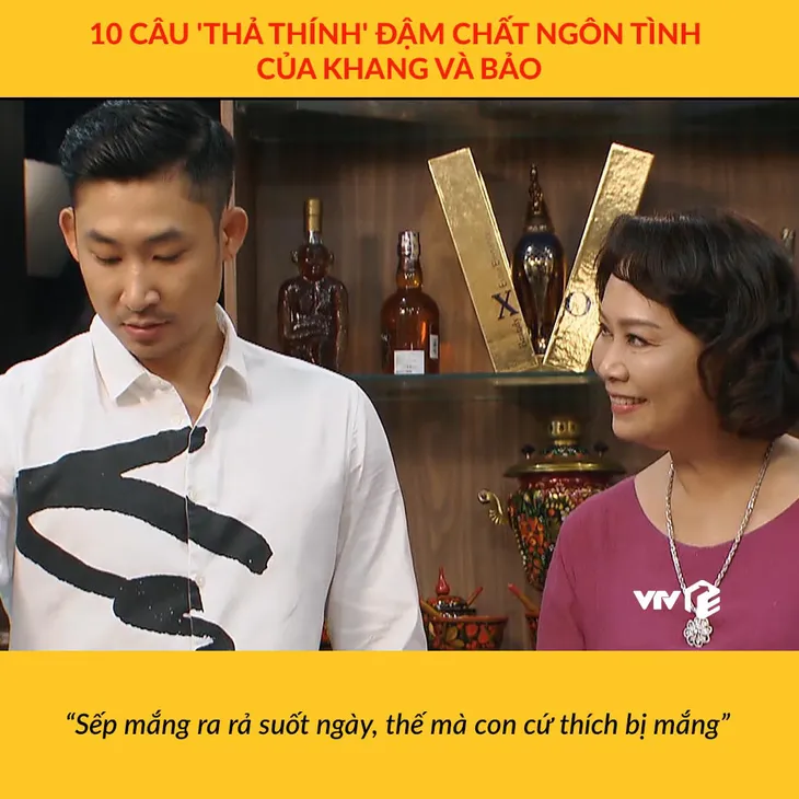 Những màn thả thính ngọt lịm của Khang và Bảo trong Hoa hồng trên ngực trái - Ảnh 2. Những màn thả thính ngọt lịm của Khang và Bảo trong Hoa hồng trên ngực trái - Ảnh 2.