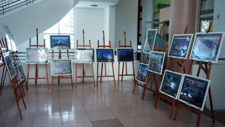 Khám phá không gian triển lãm ảnh tại LHTHTQ lần thứ 39 - Ảnh 7. Khám phá không gian triển lãm ảnh tại LHTHTQ lần thứ 39 - Ảnh 7.
