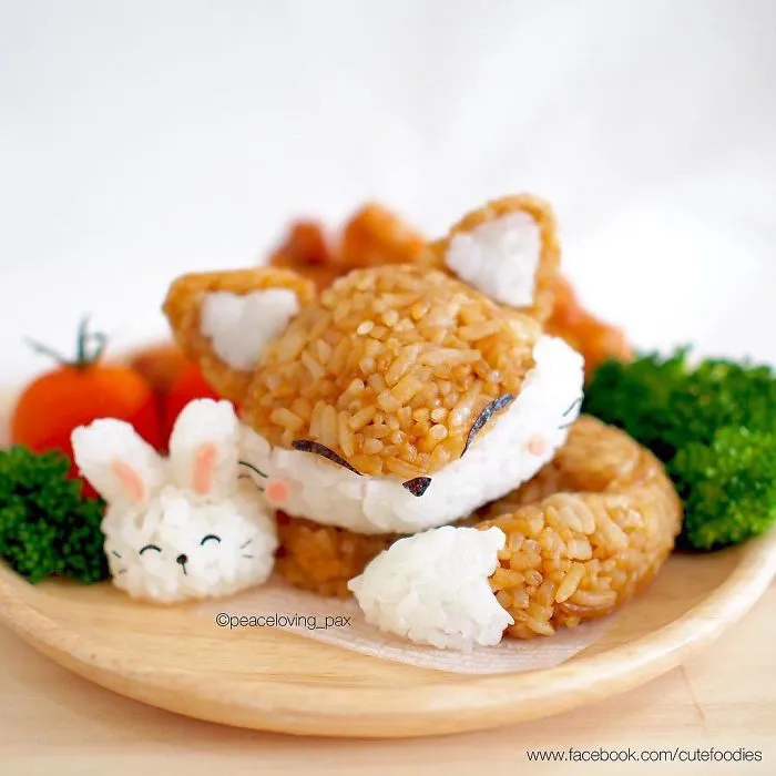 Những đĩa cơm bento hấp dẫn giúp trẻ bớt biếng ăn - Ảnh 24.
