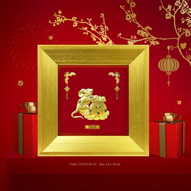 Nghệ thuật vàng thủ công trong bộ sưu tập tết của Prima Art - Ảnh 2. Nghệ thuật vàng thủ công trong bộ sưu tập tết của Prima Art - Ảnh 2.