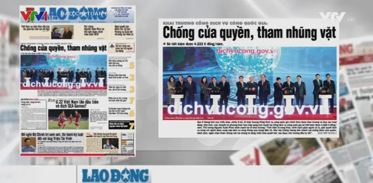 Cổng dịch vụ công Quốc gia: Chống cửa quyền và tham nhũng vặt - Ảnh 1. Cổng dịch vụ công Quốc gia: Chống cửa quyền và tham nhũng vặt - Ảnh 1.