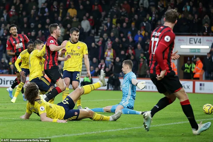 Bournemouth 1-1 Arsenal: Màn ra mắt không trọn vẹn của HLV Arteta - Ảnh 1. Bournemouth 1-1 Arsenal: Màn ra mắt không trọn vẹn của HLV Arteta - Ảnh 1.